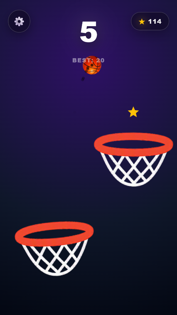 Rush Hoops Gameplay Screenshot